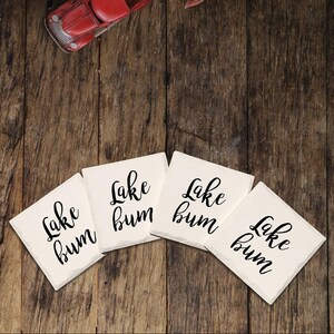 Lake Bum Untersetzer Set
