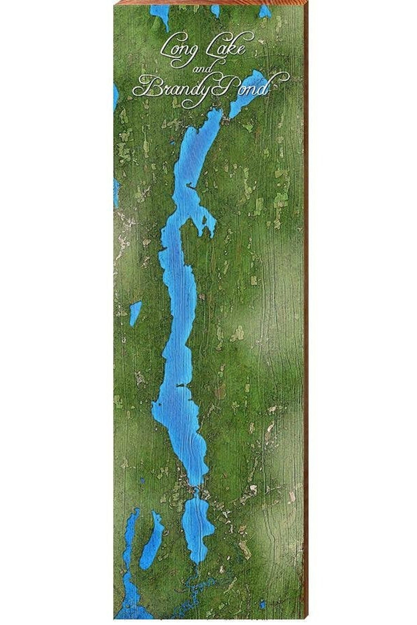 long-lake-and-brandy-pond-maine-map-wall-art-print-on-real-etsy