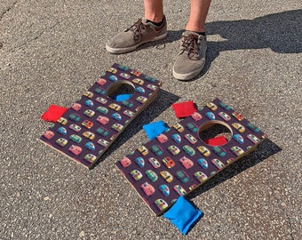 Cute Campers | Fun Size Mini Cornhole Game