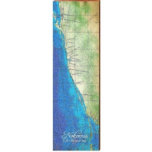 Mapa de Nokomis a Stump Pass