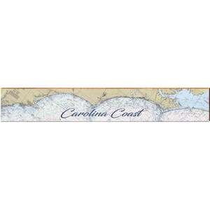 Carolina Coast NOAA Chart Map VIR4