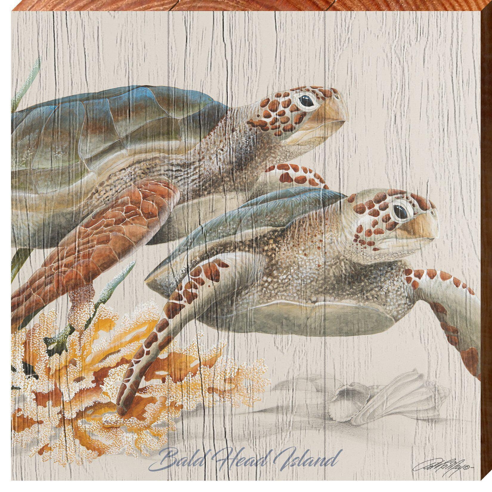 Turtle Head Print 