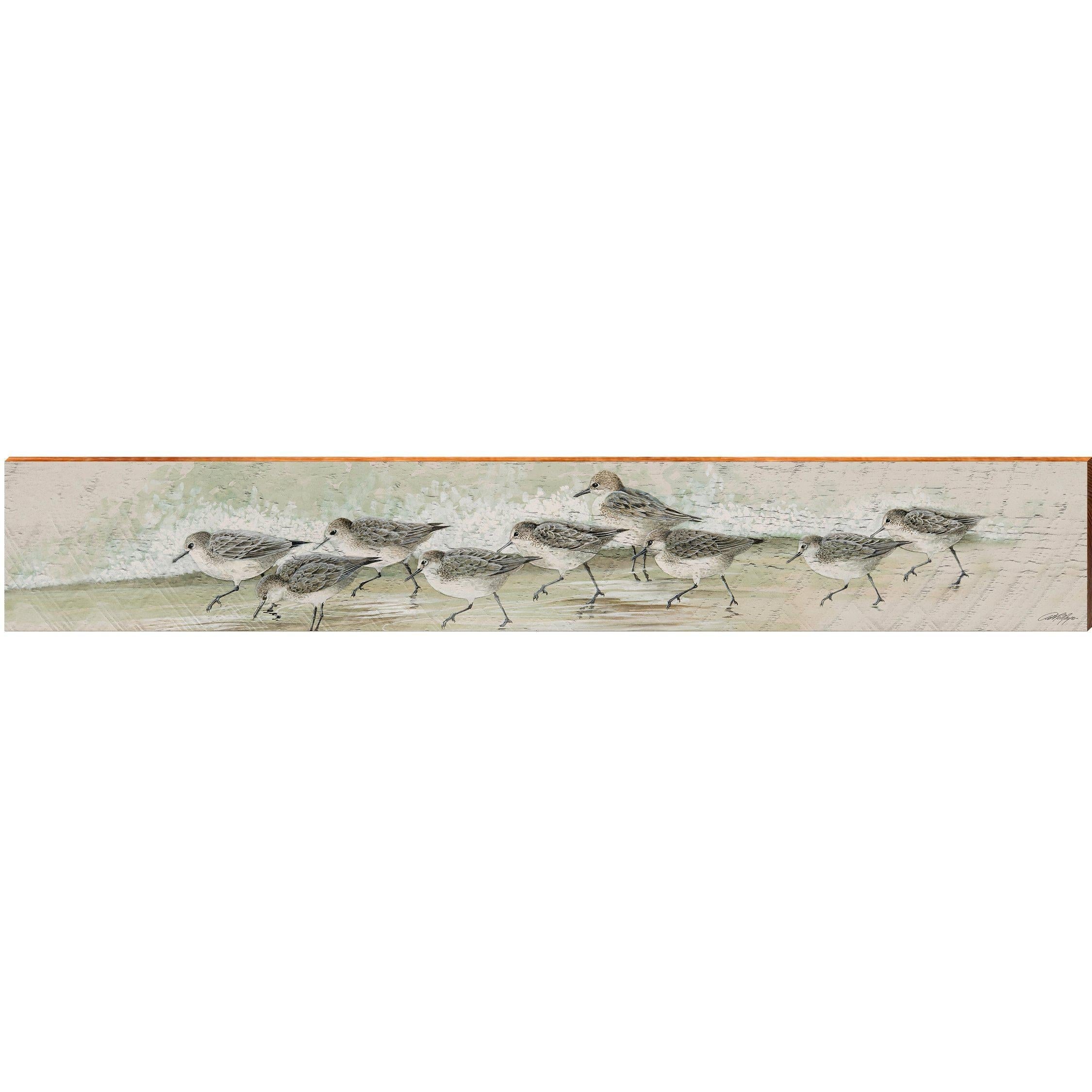 Art Lamay | Sand Piper Title: Large 9.5" x 59"