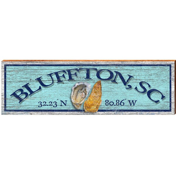 Bluffton Sc Wood Sign Etsy Australia