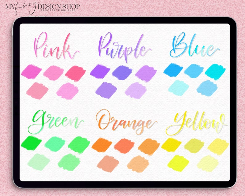 Pastels Color Palette For Procreate Digital Swatches Etsy pastels-color-palette-for-procreate-digital-swatches-etsy