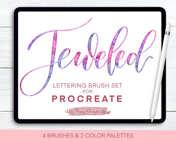 lettering brush set
