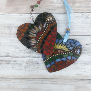 Craft Kits for Adults, Mosaic Kit, Heart Mosaic Craft Kit, Adult Craft Kit, Heart Ornament Kit, Mosaic Crafts, Craft Kits for women, Art Kit image 3