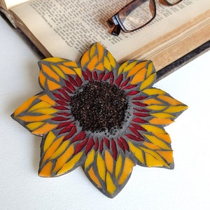 Craft Kits for Adults, Sunflower Mosaic Kit, DIY Kits for Adults, Art Kit for Adults, Sunflower Crafts, Mosaic art kit, Coaster Kit, kits