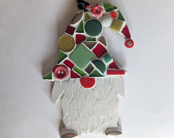 Kit de mosaico, kits de manualidades para adultos, kit de gnomo, kit de gnomo DIY, kits de bricolaje para adultos, kit de manualidades para adultos, kit de manualidades para mujeres, manualidades navideñas