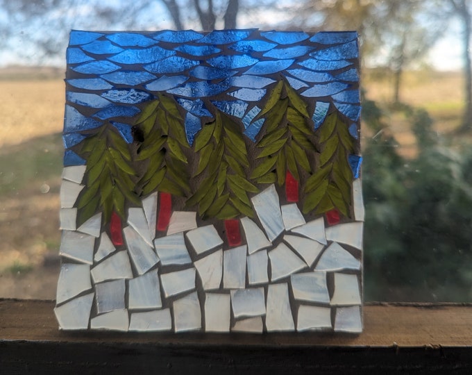 Mosaic Craft Kits for Adults, Suncatcher Kit, Mosaic Kit, DIY Crafts for Adults, Christmas