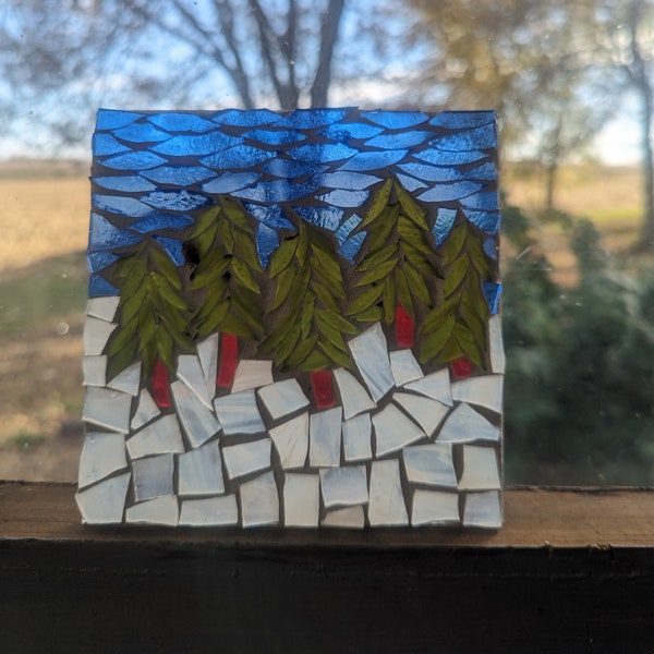 Christmas Mosaic Kits Adults Etsy