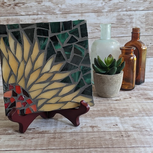 8x8 Sunflower Mosaic Kit Etsy