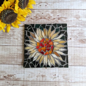 Craft Kits for Adults, Sunflower Trivet Kit, Mosaic Kit, DIY Kits for Adults, Sunflower Mosaic, Crafts Kits for Adults, DIY Sunflower Art image 7