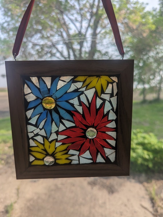 Craft Kits for Adults, Stained Glass Window Kit, DIY Kits for Adults, DIY  Craft Kits, Mosaic Suncatcher Kit, Sun Catcher Kit, DIY Art Kits 