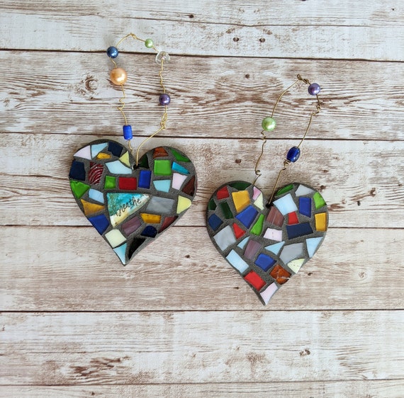 Mosaic Craft Kits for Adults, Heart Ornament, Mosaic Kit, Diy Kits for  Adults, Craft Kits for Women, Personalized Christmas Crafts, Diy Kit 