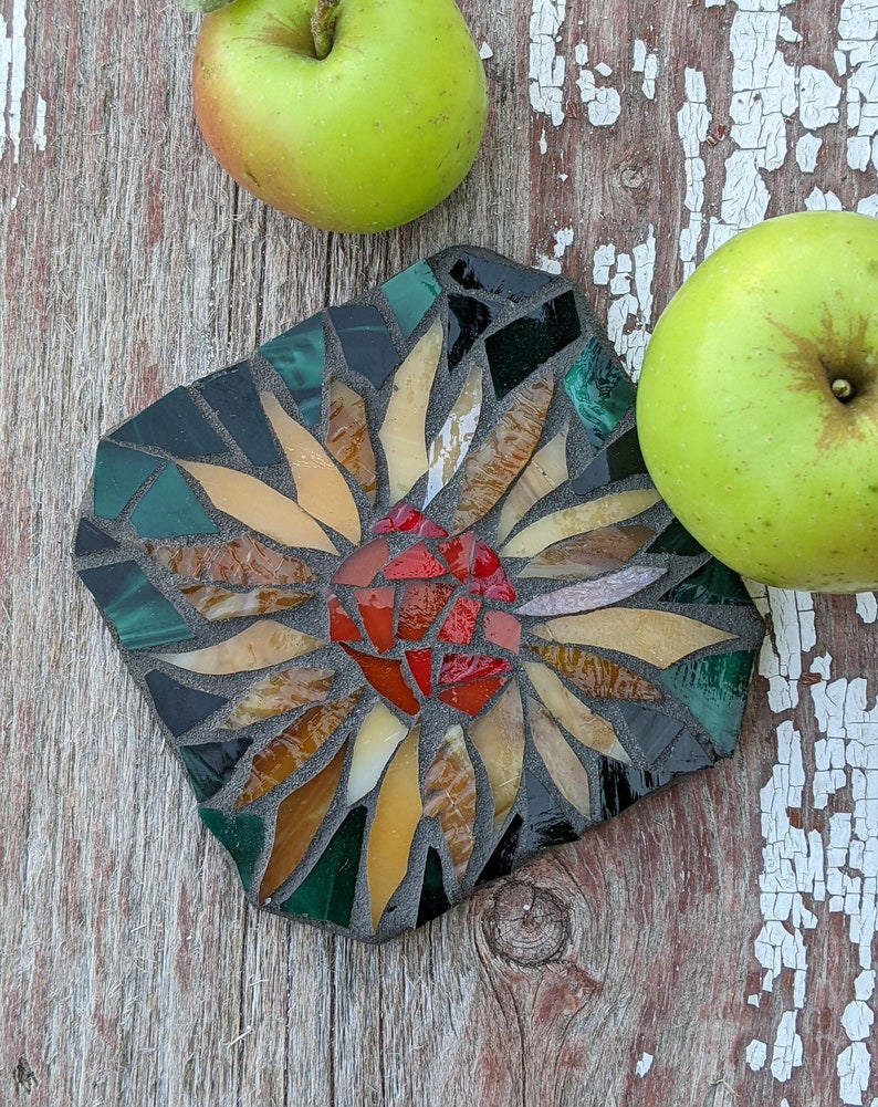 Craft Kits for Adults Sunflower Coaster Kit Mosaic Sunflower Etsy