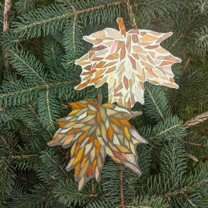 Craft Kits for Adults, Mosaic Kit, Coaster kit, DIY Mosaics, Craft kits for women, art kits, leaf coaster kit, Mosaic art kits, crafts kuts