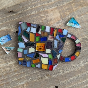 Craft Kits for Adults, Coffee Mug Coaster Kit, Mosaic Kit, DIY kits for adults, DIY Coffee coaster, mosaic coaster kit, DIY crafts for adult