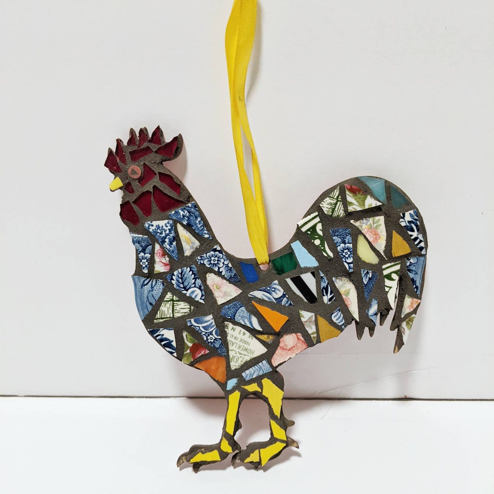 Craft Kits for Adults Rooster DIY Stained Glass Vintage Etsy