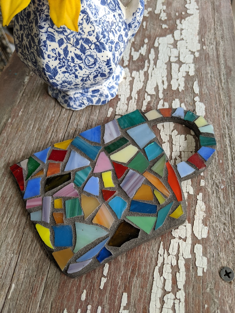 Craft Kit DIY mosaics kit/Coffee Mug Coaster image 8
