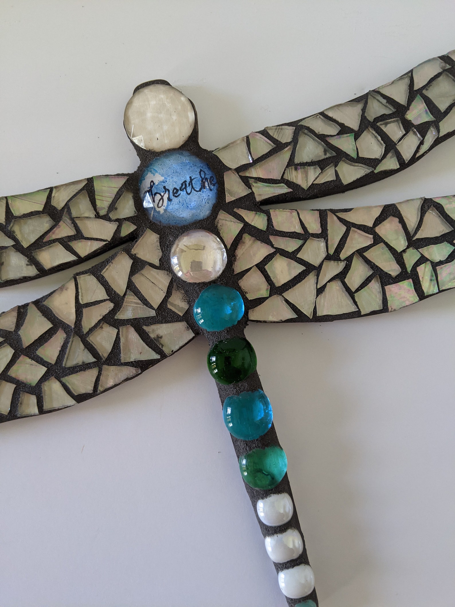 Craft Kits for Adults Dragonfly Wall Art Mosaic Kit DIY Etsy