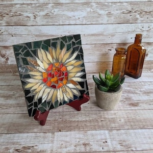 DIY Mosaic Craft Kit, Sunflower Crafting Gift