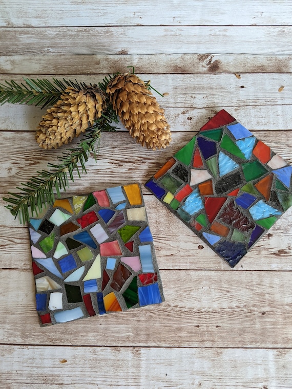 Craft Kits for Adults, Coaster Kit, Mosaic Kit, DIY Kits for Adults, Craft  Kits for Women, Stained Glass Kit, Mosaic Coaster Kit, DIY Kits 