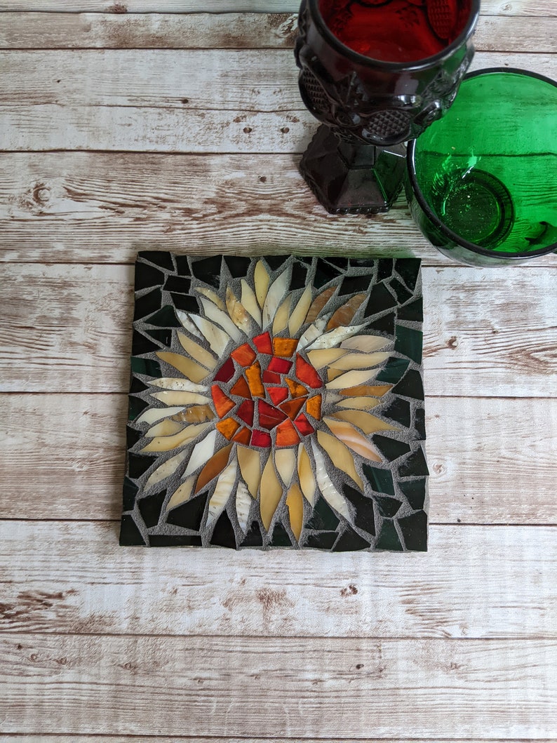 Bulk Craft Kits for Adults Sunflower Trivet Kits Mosaic Kits Etsy