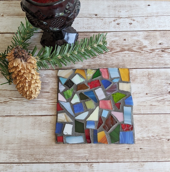 Mosaic Crystal Grout Kit With Scraper, Mosaic Crystal Sealant, Handmade Decorate Tessellated Coasters, No Need To Add Water, Perfect For DIY Craft Projects & Tile Accessories (Translucent, 14oz - View #7