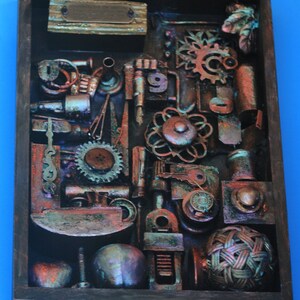 Message Shadowbox - About Being Creative
