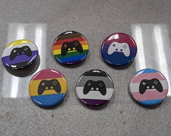 Pride gaming pins