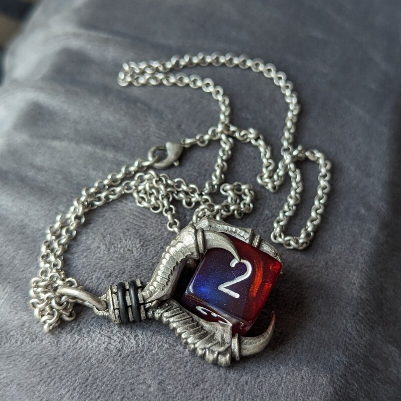 Double Dice Necklace