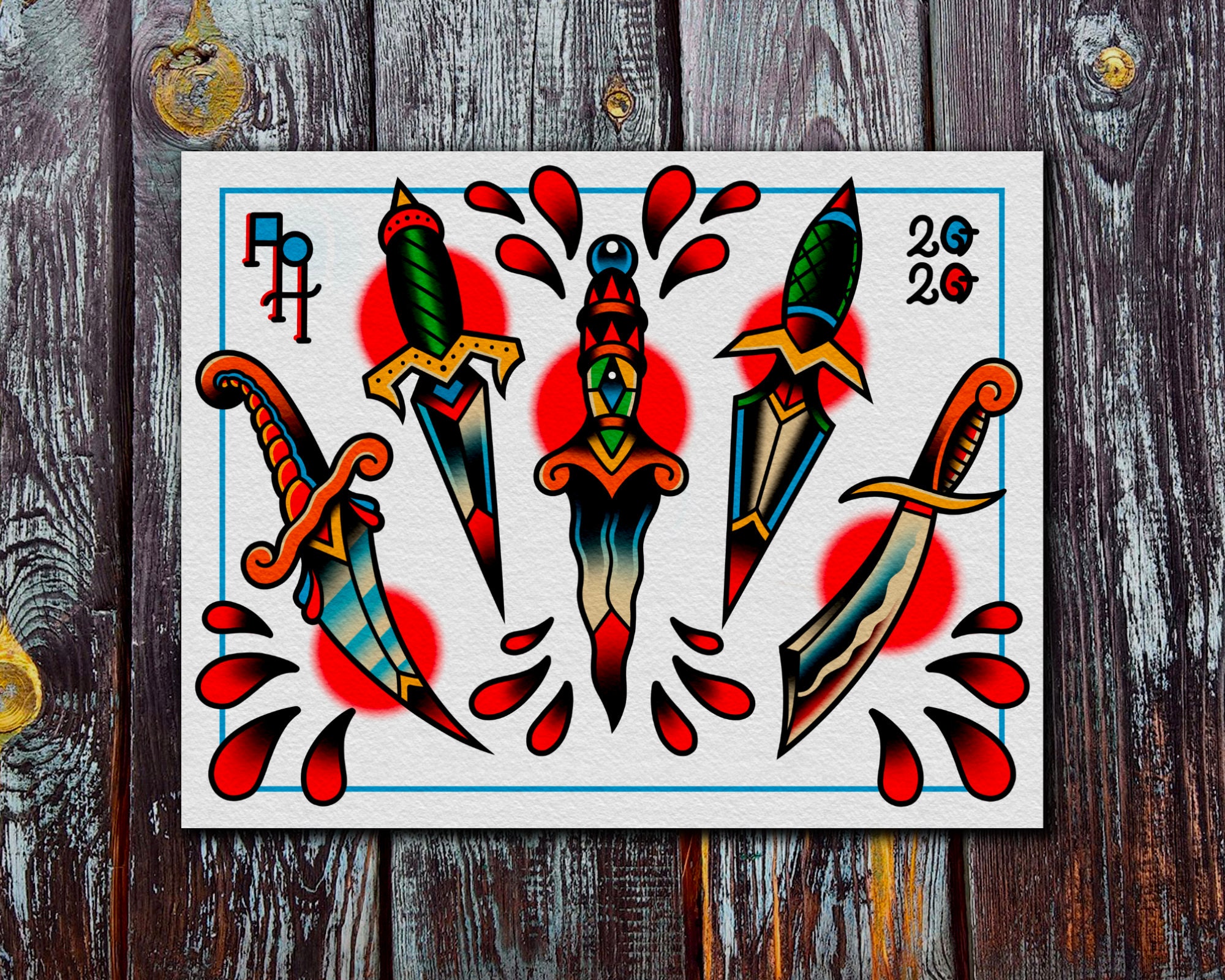 Sailor Jerry Dagger - Etsy