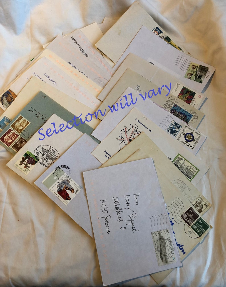 empty envelopes 25pcs Grab bag of letters