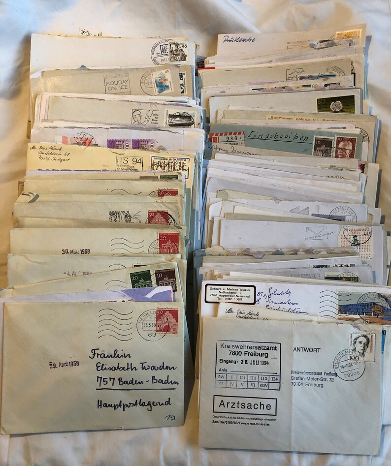 empty envelopes 25pcs Grab bag of letters