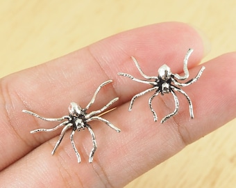 Spin-oorknopjes, spooky Halloween-sieraden Dierenoorbellen Spider-sieraden Cadeau-idee / Q267