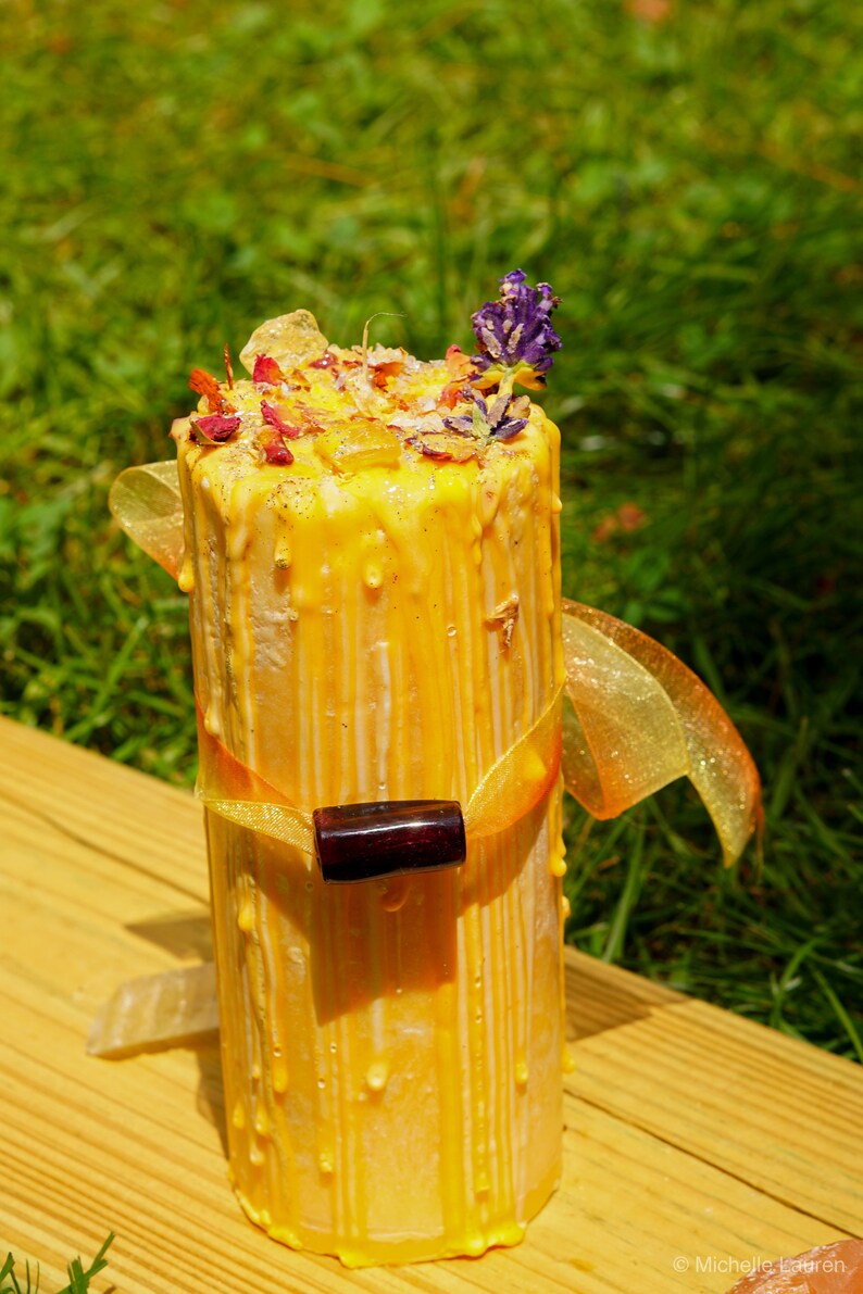 BareBeautyOrganics Pillar Candle - Thumbnail 2