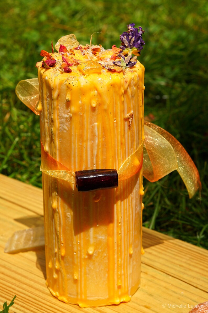 BareBeautyOrganics Pillar Candle