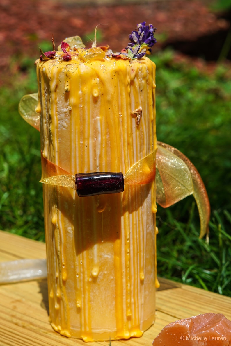 BareBeautyOrganics Pillar Candle - Thumbnail 3