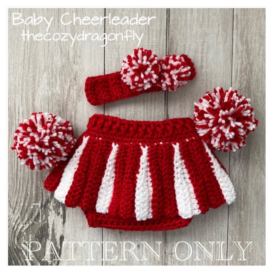 CROCHET PATTERN / Baby Cheerleader Outfit / Team Spirit / Baby Etsy
