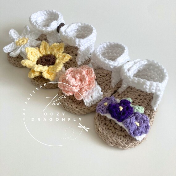 Baby clearance flower sandals