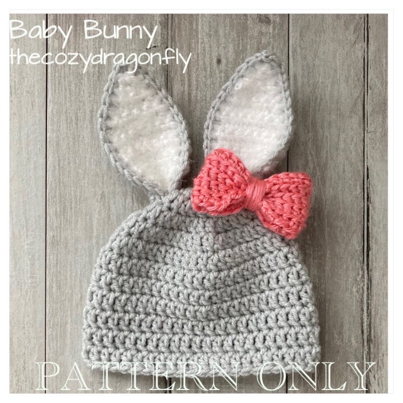 CROCHET PATTERN / Baby Bunny Outfit / Crochet Rabbit Pattern / Etsy