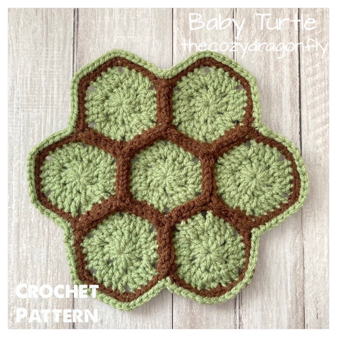 CROCHET PATTERN Baby Turtle Outfit, 0-12 Months Pattern, Baby Beanie ...