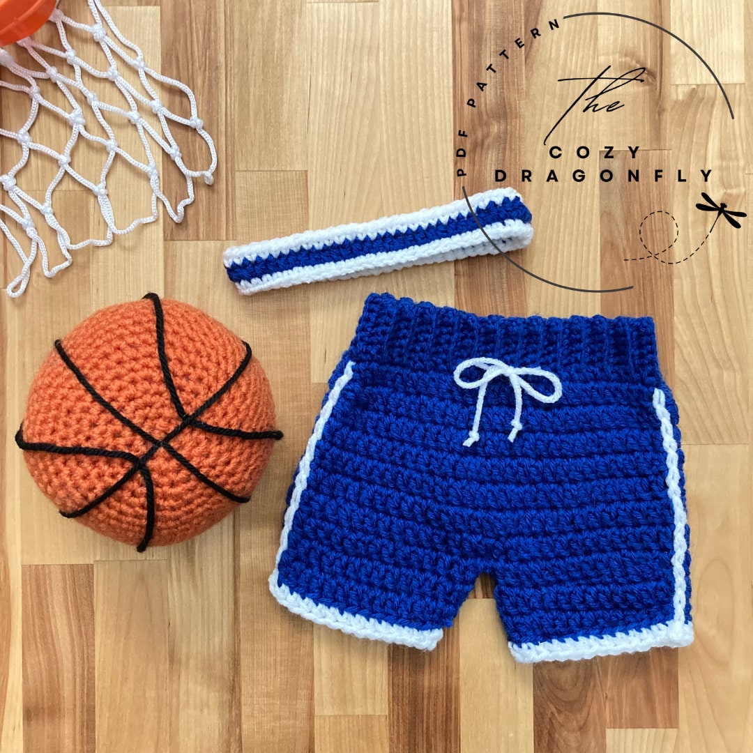 34 Basketball Crochet Patterns for Fans, Gifts, and Game-Day Decor 30 Crochet Pattern Baby Basketball Outfit