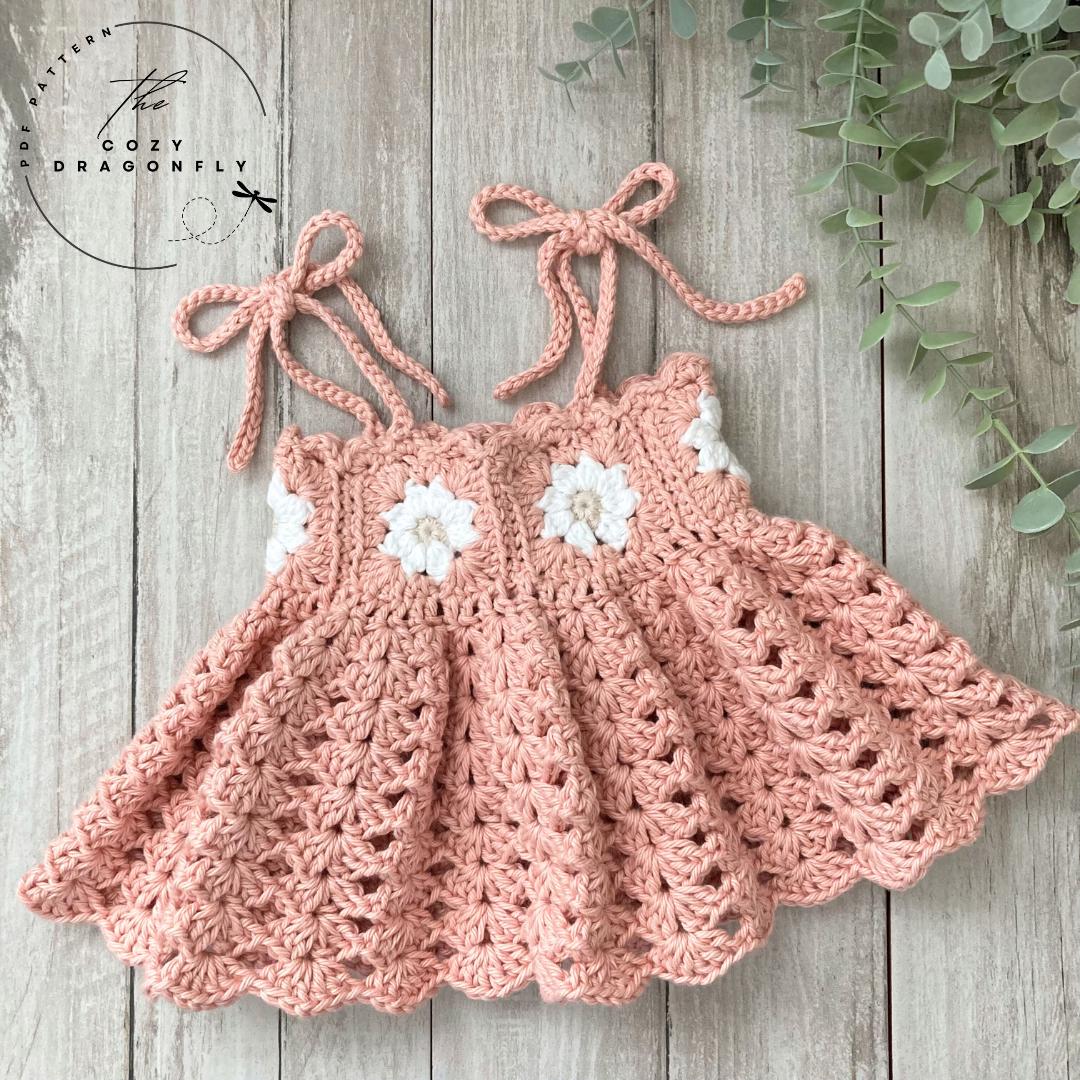 crochet flower dress pattern i made a dress out of 700 crocheted flowers (part 3)