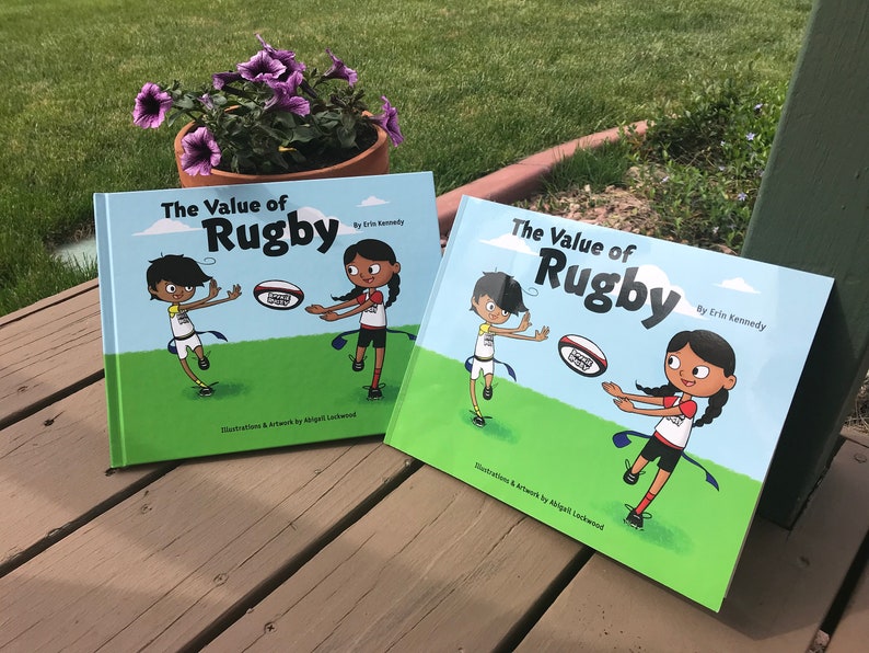 The Value of Rugby Children's Book Etsy