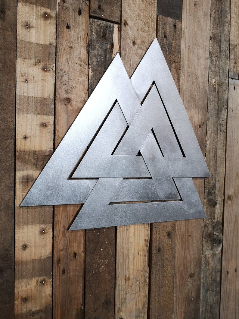 Valknut Metal Viking Wall Art / Norse Mythology / Norse Wall Etsy UK