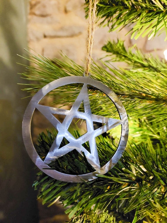 Pagan Christmas Tree Decoration / Winter Solstice Ornaments / Yule Gift /  Witch Symbol / Witchy Decor / Altar Display / Moon Goddess -  Norway