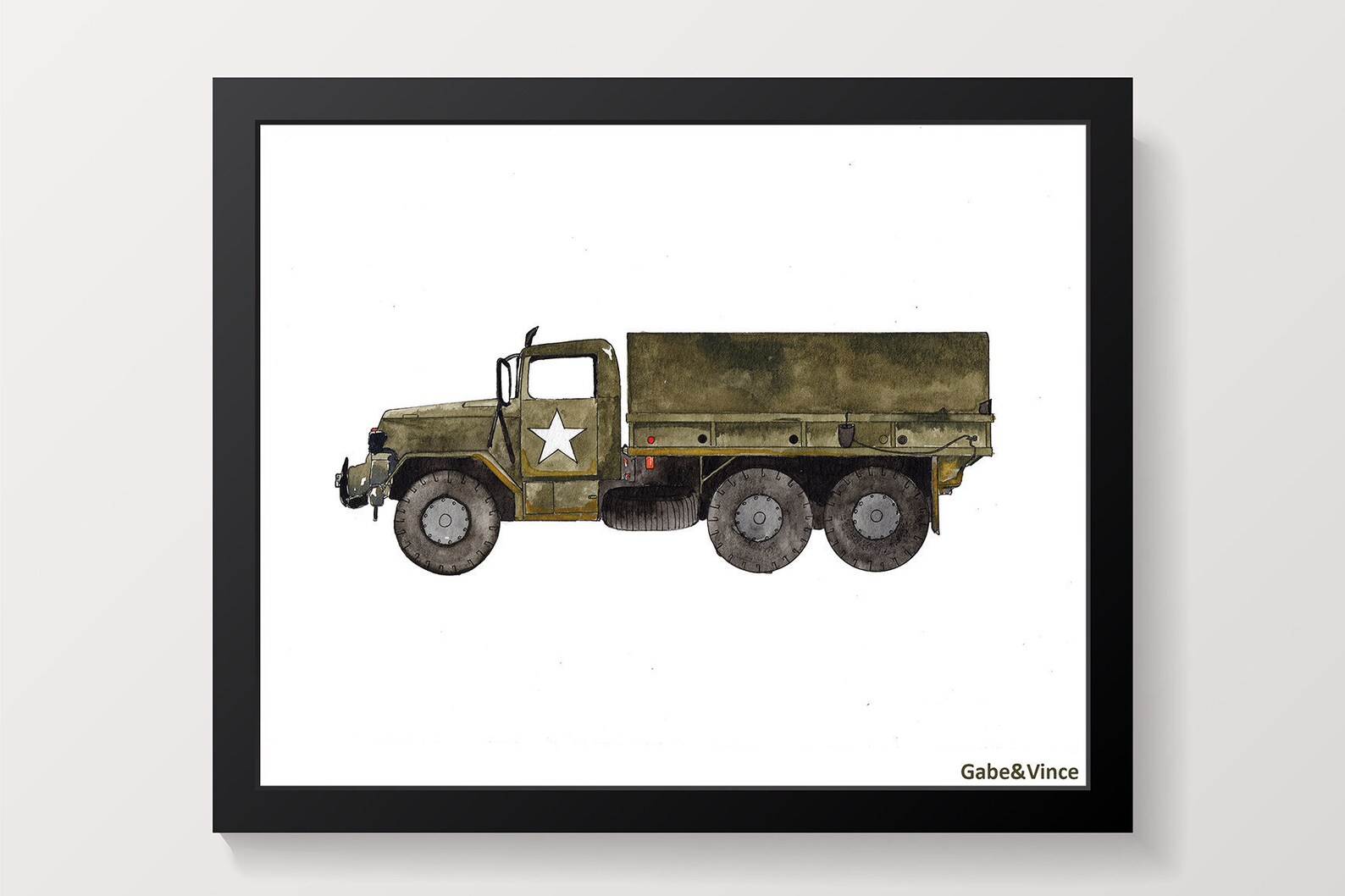 Army Vehicles Print Army Vehicles Printable Boys Room Wall - Etsy