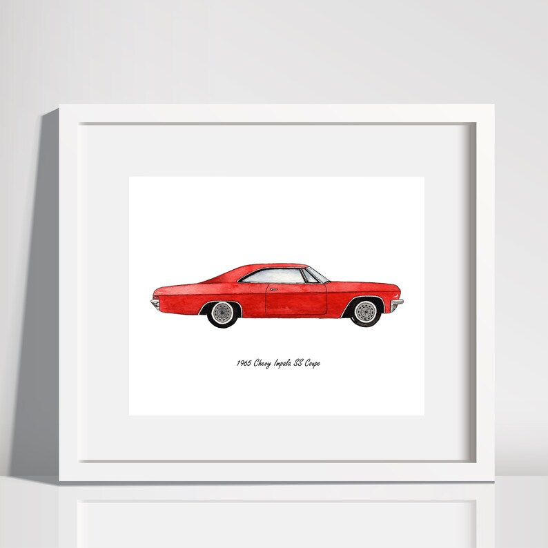 Vintage Car Print Vintage Car Printable Classic Car Print Etsy